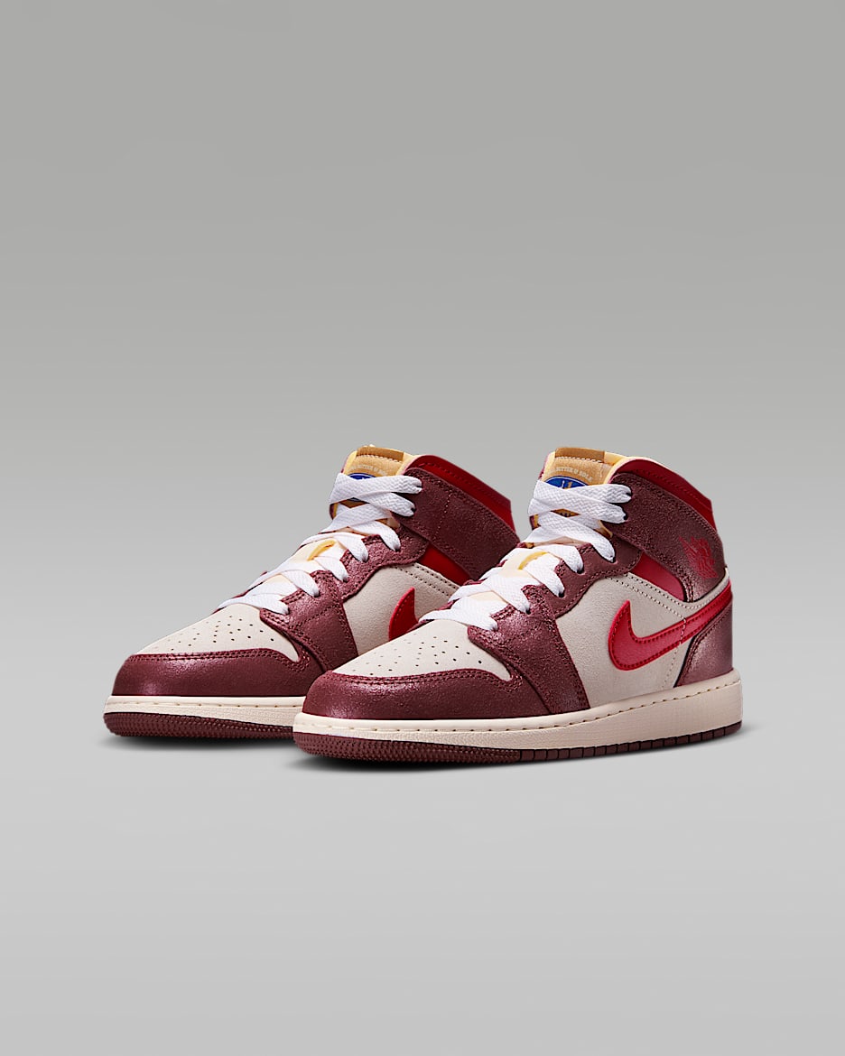 NIKE公式】エア ジョーダン 1 MID SE ジュニアシューズ.オンラインストア (通販サイト)